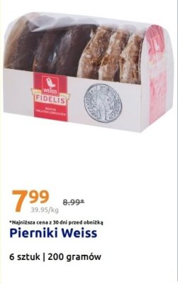 Pierniki Weiss 6 sztuk promocja w Action