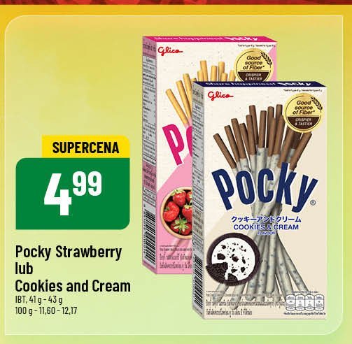 Paluszki cookies & cream Pocky promocja