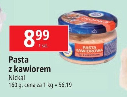 Pasta kawiorowa z krewetkami Vodnyj svit promocja