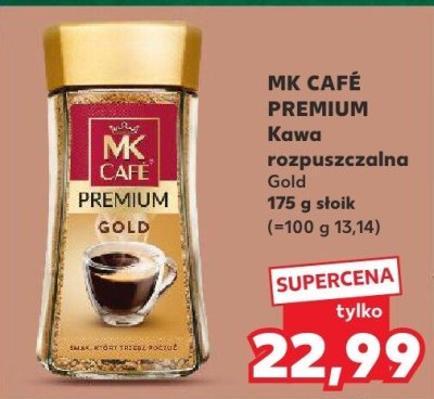 Kawa rozpuszczalna MK CAFÉ PREMIUM Gold promocja w Kaufland