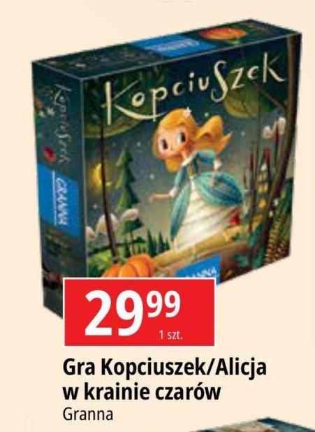 Gra kopciuszek Granna promocja