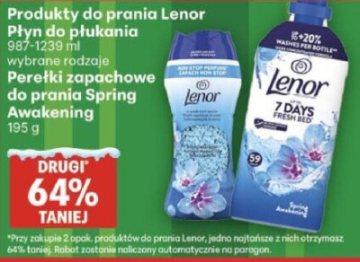 Produkty do prania Lenor Perełki zapachowe do prania Spring Awakening promocja w Delikatesy Centrum