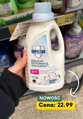 Płyn do płukania dezodorujący i zapachowy z mikrokapsułkami Baumwolle-Frische promocja w Kaufland