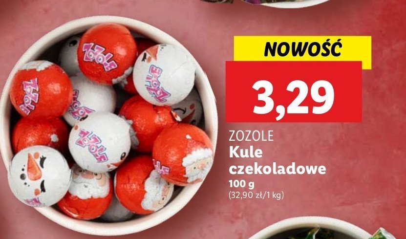 Cukierki kule Mieszko zozole promocja