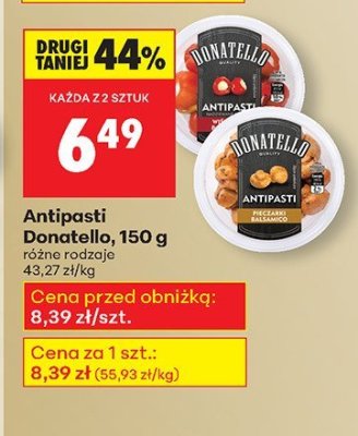 Antipasti Donatello, 150 g: różne rodzaje promocja w Biedronka