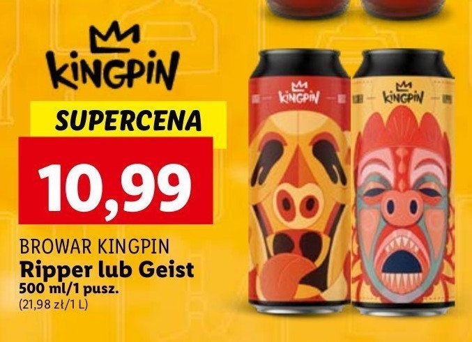 Piwo geist Kingpin promocja