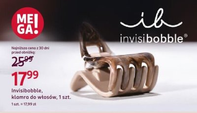 Klamra Invisibobble do włosów, 1 szt. promocja w Rossmann