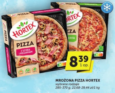 Mrożona pizza Hortex promocja w Groszek