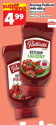 Ketchup Pudliszki 440-480 g promocja w TOPAZ