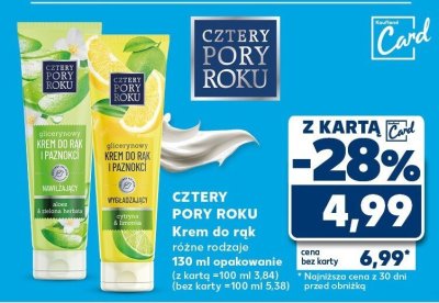 Krem do rąk różne rodzaje  promocja w Kaufland