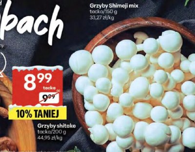 Grzyby Shimeji mix Delikatesy Centrum promocja w Delikatesy Centrum