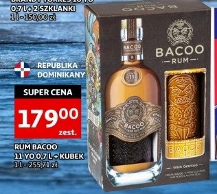 Rum + kubek Bacoo promocja