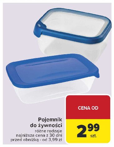 Pojemnik do żywnośći promocja