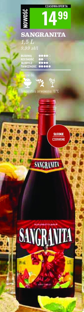Wino Sangranita promocja