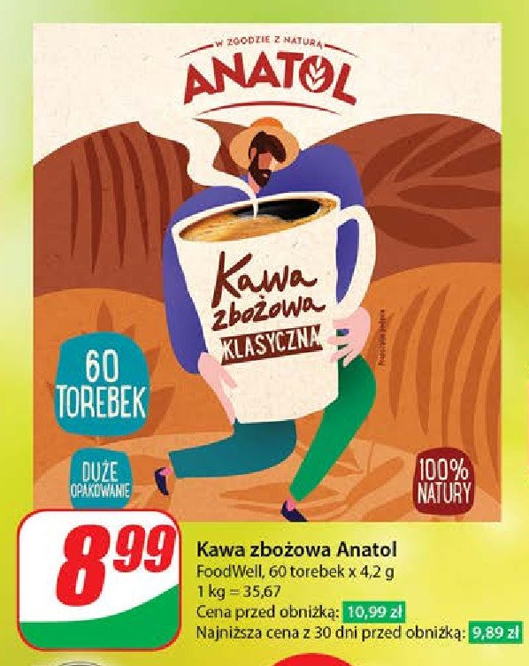 Kawa zbo偶owa klasyczna Anatol promocja