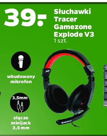 Słuchawki gamezone explode v3 Tracer promocja