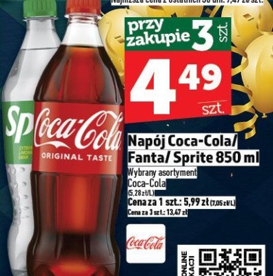 Napój promocja w TOPAZ