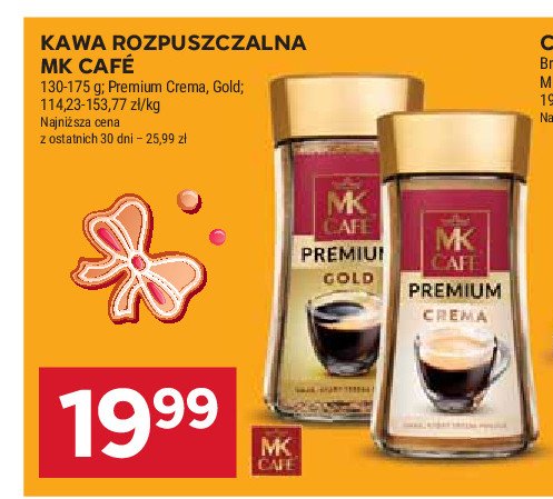 Kawa Mk cafe premium crema promocja