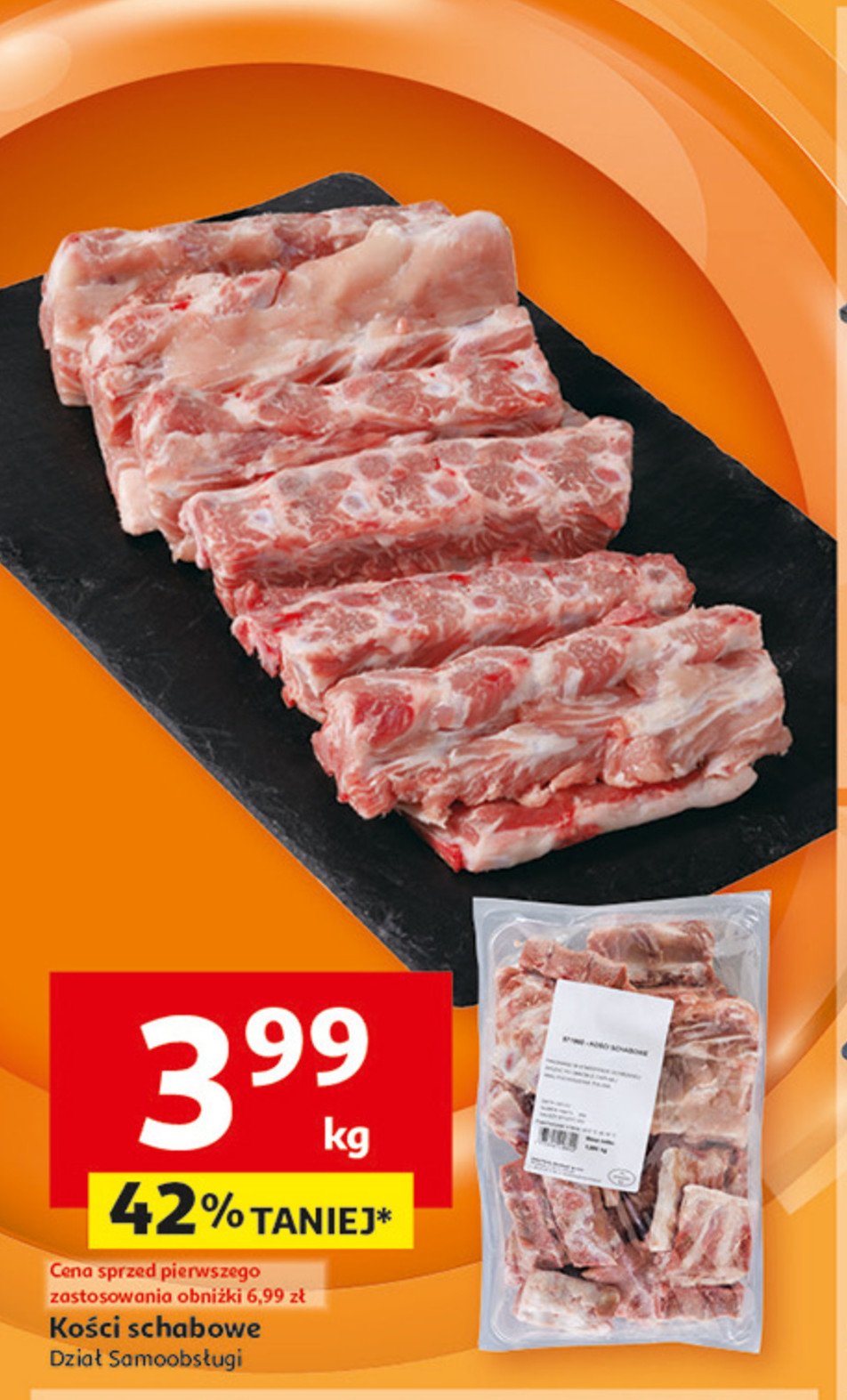 Kości schabowe promocja w Auchan