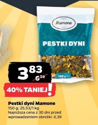 Pestki dyni promocja w Netto
