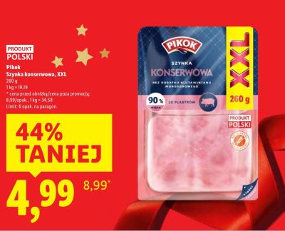 Szynka konserwowa, XXL  promocja w Lidl