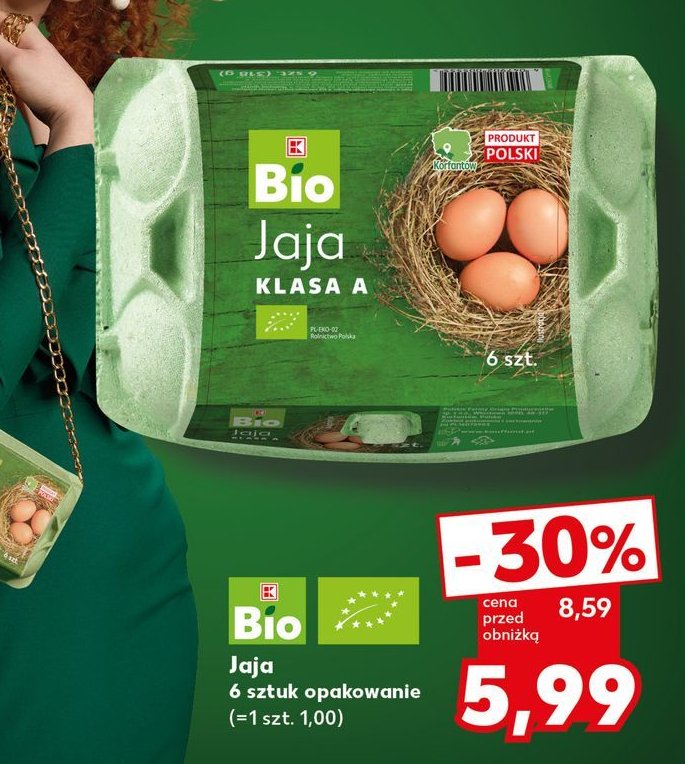 Jaja klasa a K-classic bio promocja