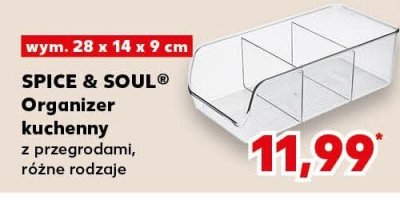 Organizer kuchenny z przegrodami, różne rodzaje promocja w Kaufland