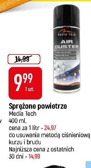 Sprężone powietrze Media-tech promocja