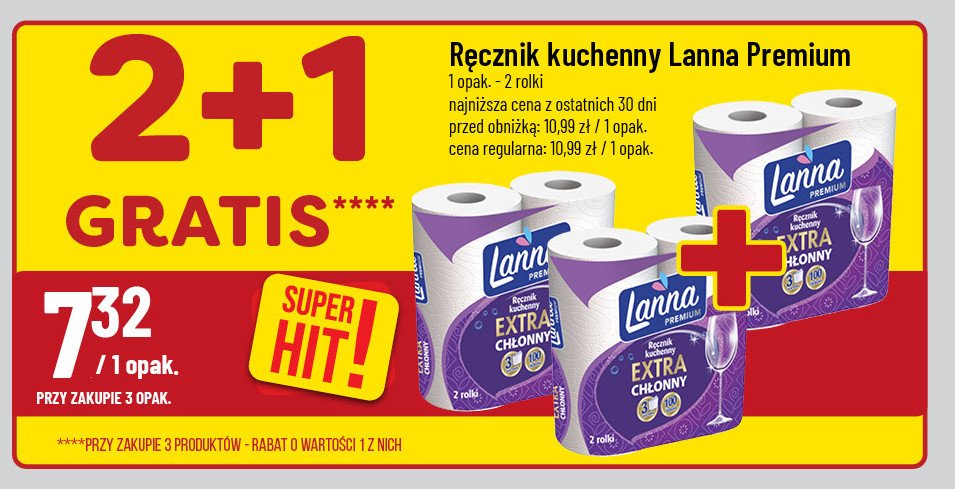 Ręcznik kuchenny extra chłonny Lanna premium promocja