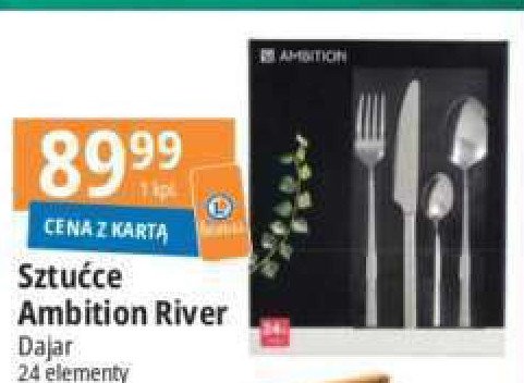 Komplet sztućców river Ambition promocja