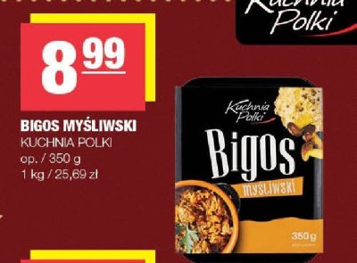 Bigos myśliwski KUCHNIA POLKI promocja w SPAR