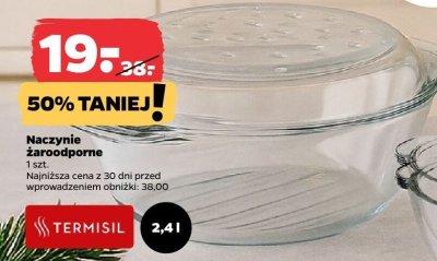 Naczynie żaroodporne 2,4 l  promocja w Netto