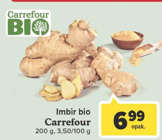 Imbir Carrefour bio promocja