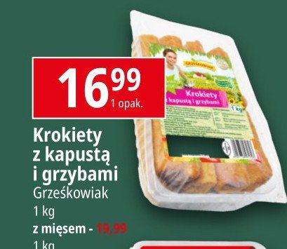 Krokiety z mięsem Grześkowiak promocja