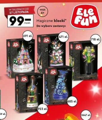 Magiczne klocki, różne zestawy promocja w Biedronka