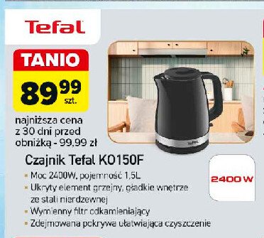 Czajnik ko150f30 Tefal promocja w Carrefour