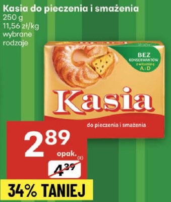 Kasia do pieczenia i smażenia promocja w Delikatesy Centrum
