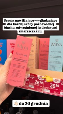 Serum wygładzające z kompleksem anti-aging 5% BEAUTY.lab promocja w Rossmann