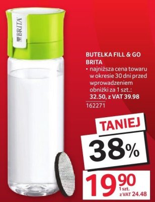 Butelka FILL & GO BRITA promocja w Selgros