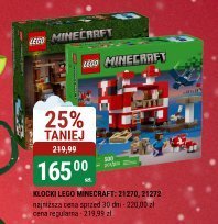 Klocki LEGO Minecraft zestawy promocja w bi1