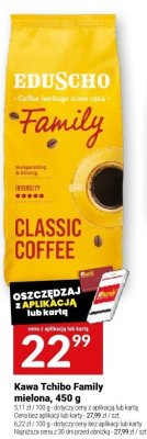Kawa Tchibo Family mielona, 450 g promocja w Twój Market