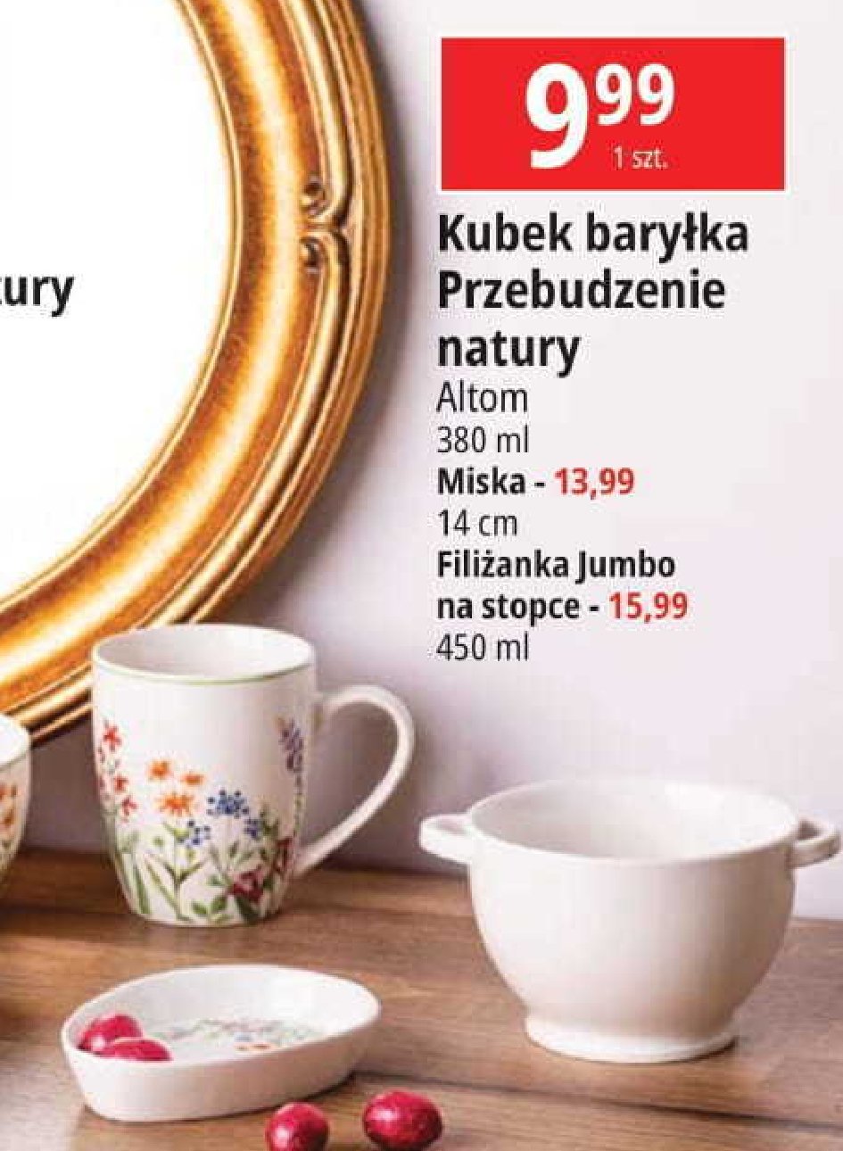 Miska przebudzenie natury 14 cm Altom promocja