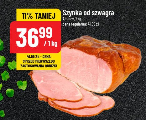 Szynka od szwagra Animex promocja