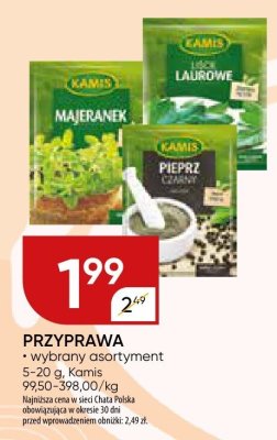 Przyprawa grill klasyczny Kotanyi promocja w Chata Polska