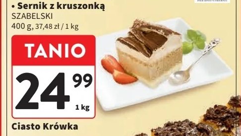 Ciasto krówka promocja