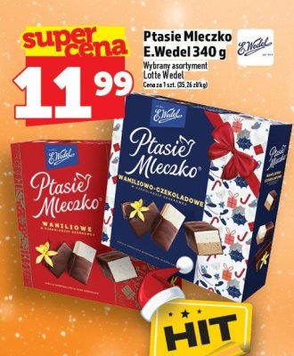 Ptasie Mleczko E.Wedel 340 g promocja w TOPAZ