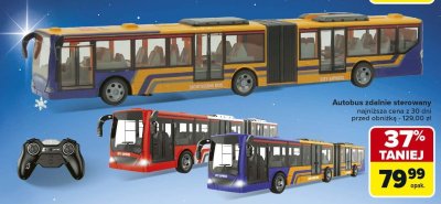 Autobus zdalnie sterowany City Express promocja w Carrefour