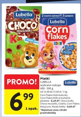 Płatki Choco muszelki Lubella promocja w Intermarche