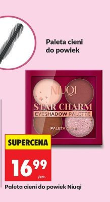 Paleta cieni do powiek Niuqi Star Charm promocja w Biedronka