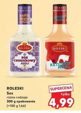 Sos czosnkowy Roleski promocja